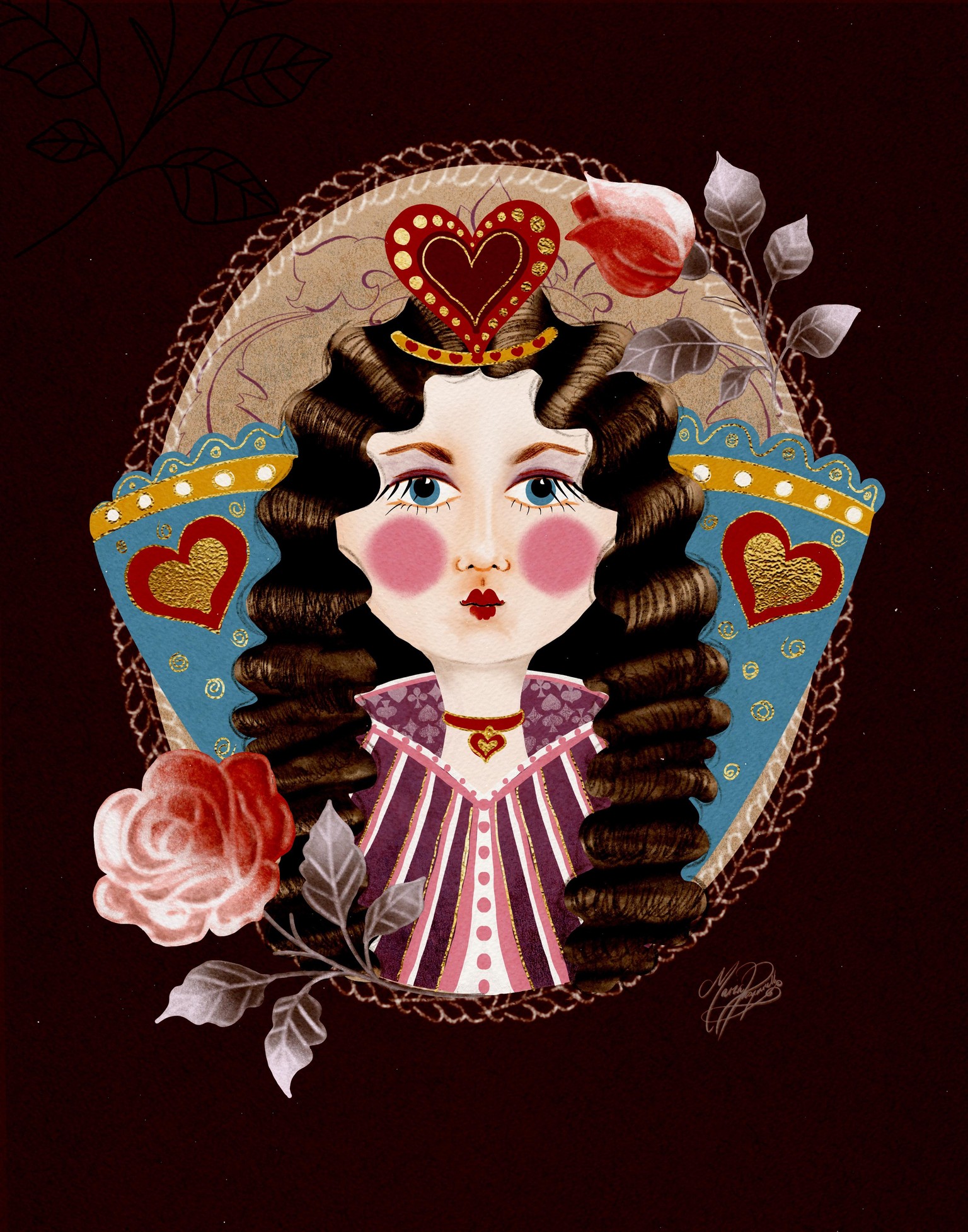 The Queen of Hearts - image 1 - student project
