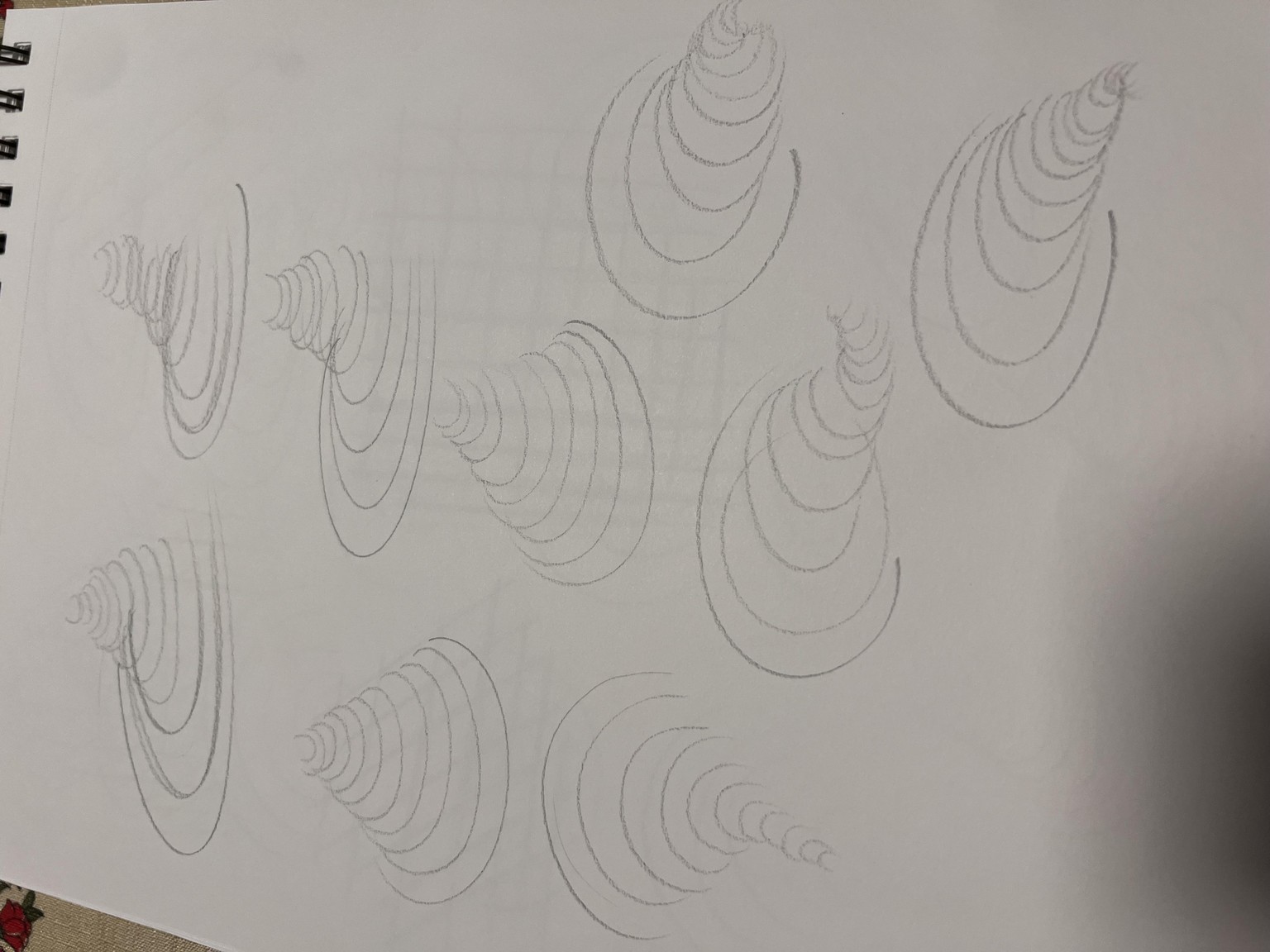 Line, Form, and Shading Practice - image 1 - student project
