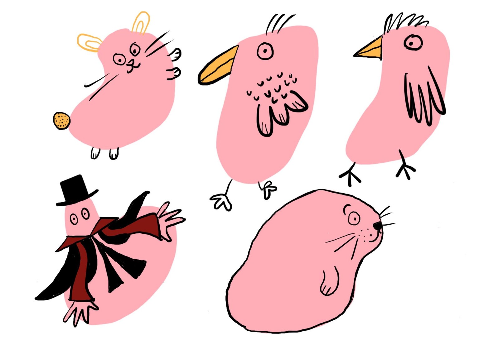 blob monsters - image 1 - student project