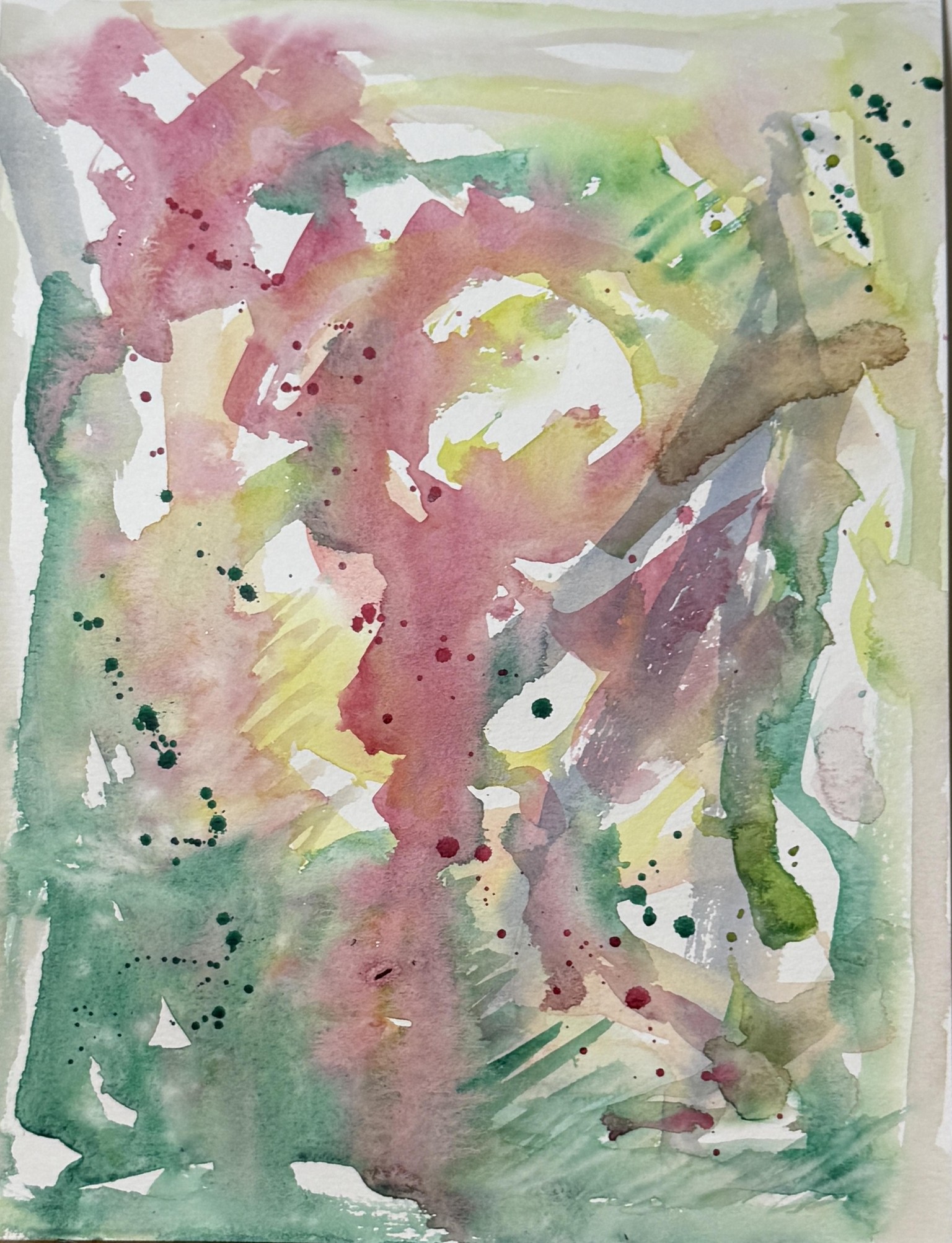 Using my watercolour background - image 2 - student project