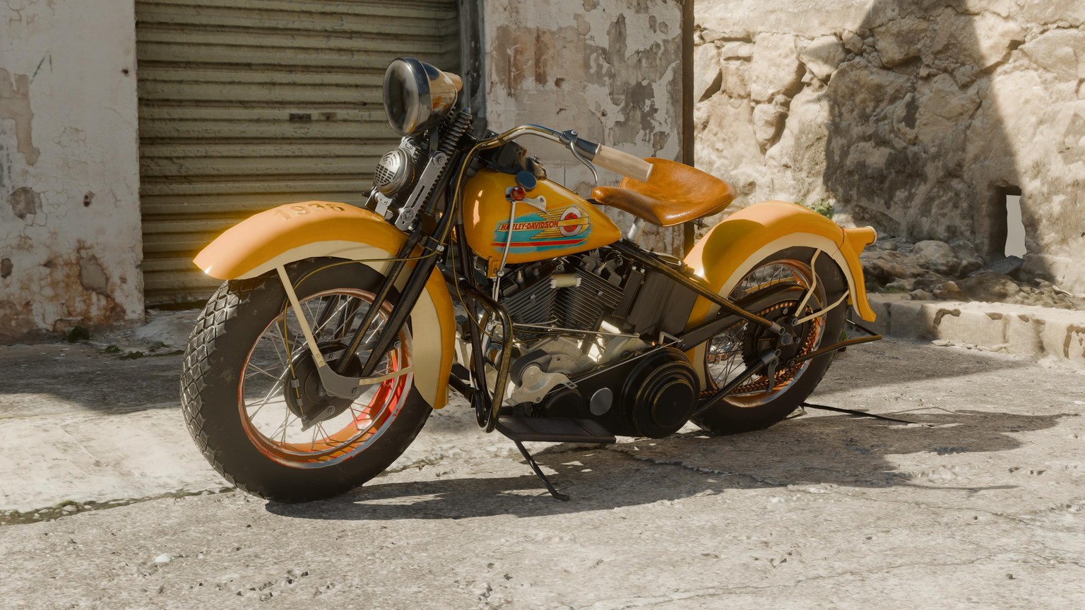 1936 Harley Davidson - image 1 - student project