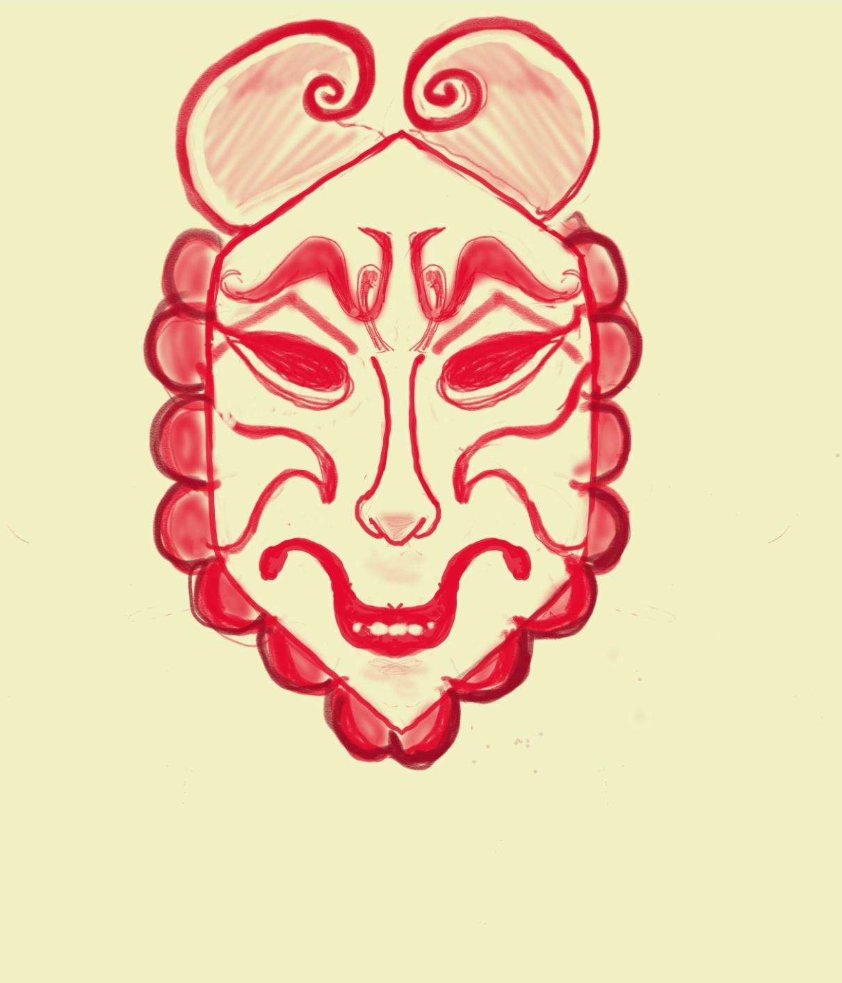 Symmetry faces - image 3 - student project