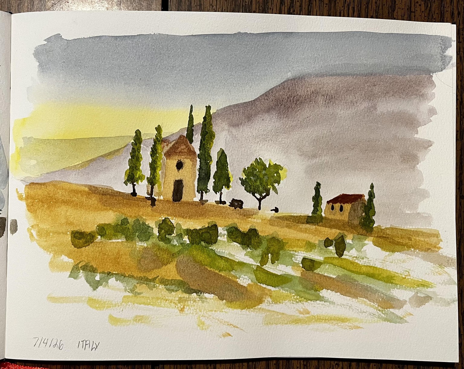 Around the world in watercolor - image 8 - student project