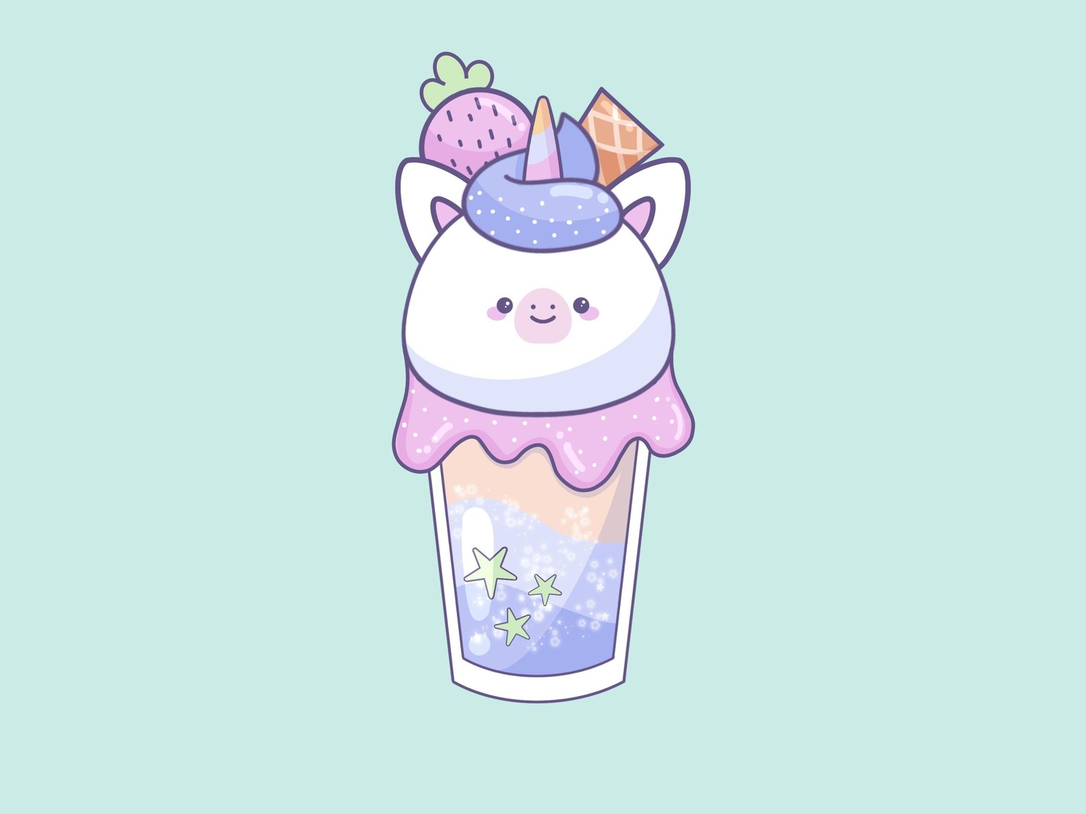Kawaii Milkshakes - image 3 - student project