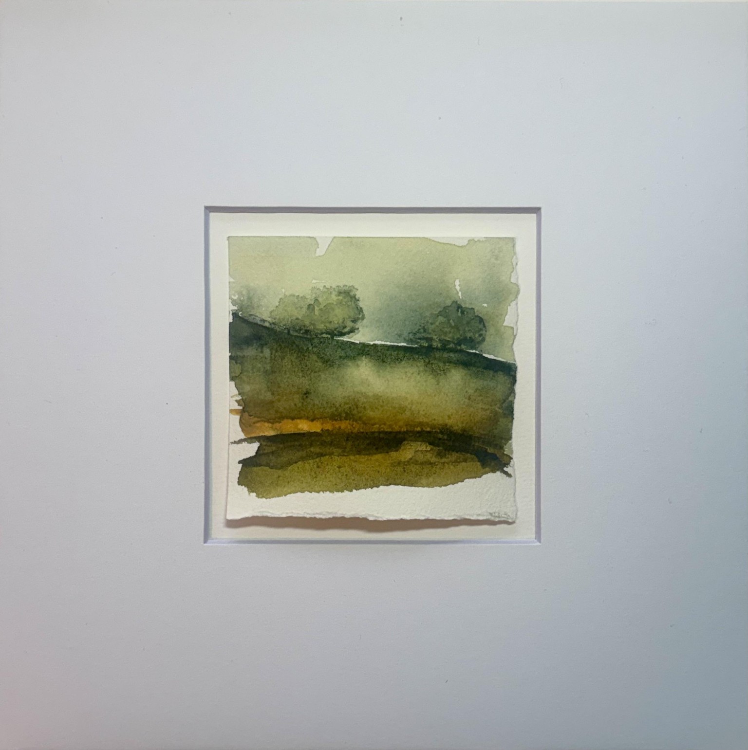 Loose mini watercolor and collage - image 2 - student project