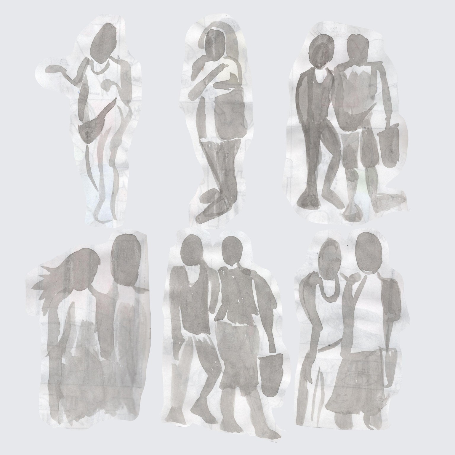 Watercolor Figure Practice - image 1 - student project