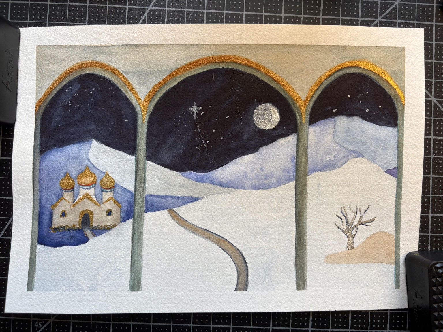 Winter on the Moon - image 1 - student project