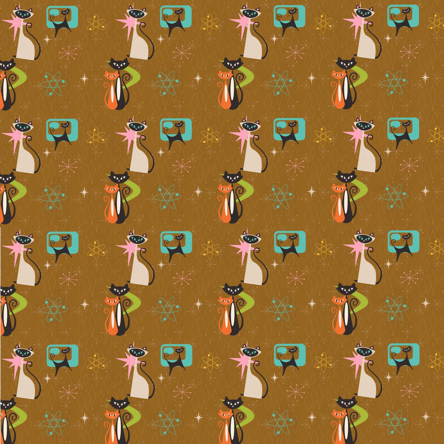 Mid Century Cats - image 1 - student project
