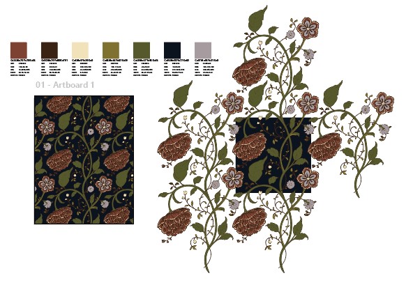 ARTS & CRAFTS SINGLE LAYER DESIGN - image 3 - student project
