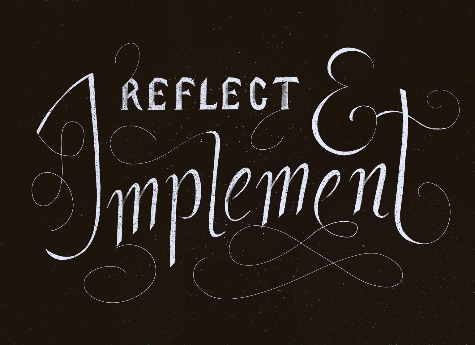 Reflect & Implement - image 4 - student project