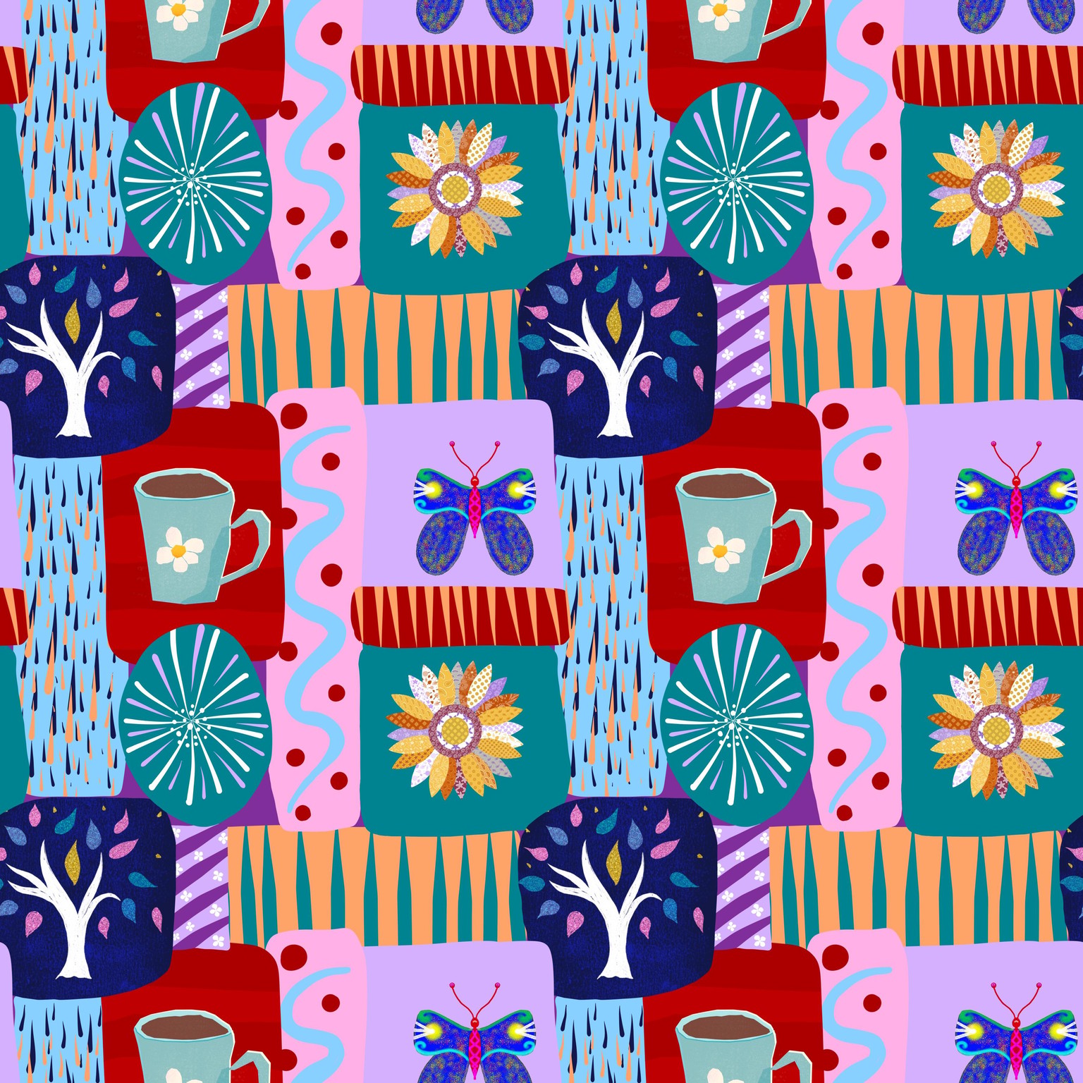 My Patchwork Pattern - image 5 - student project