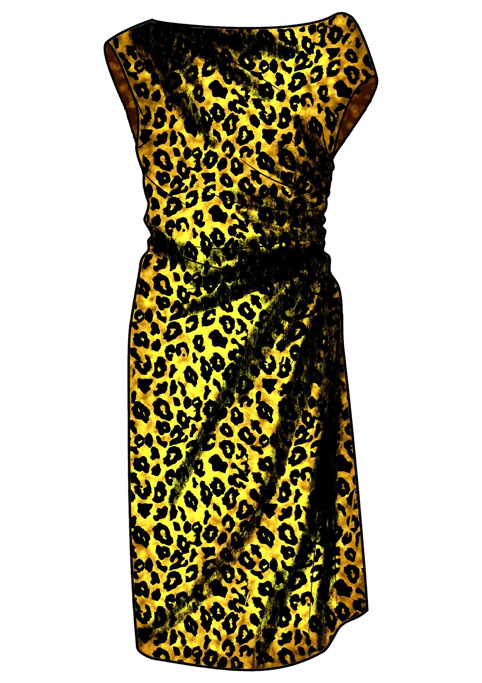 Sparkling Leopard Dress - image 1 - student project