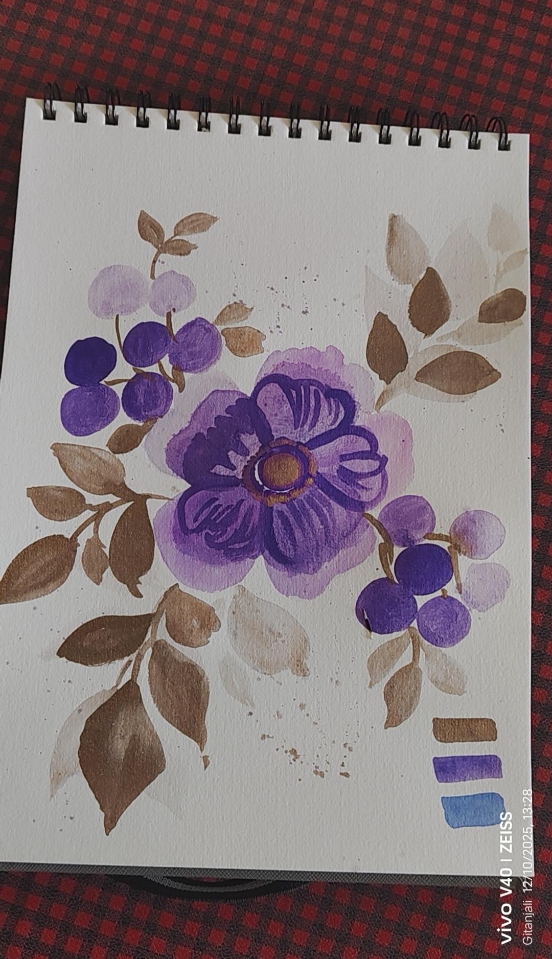 Metallic flowers - image 5 - student project