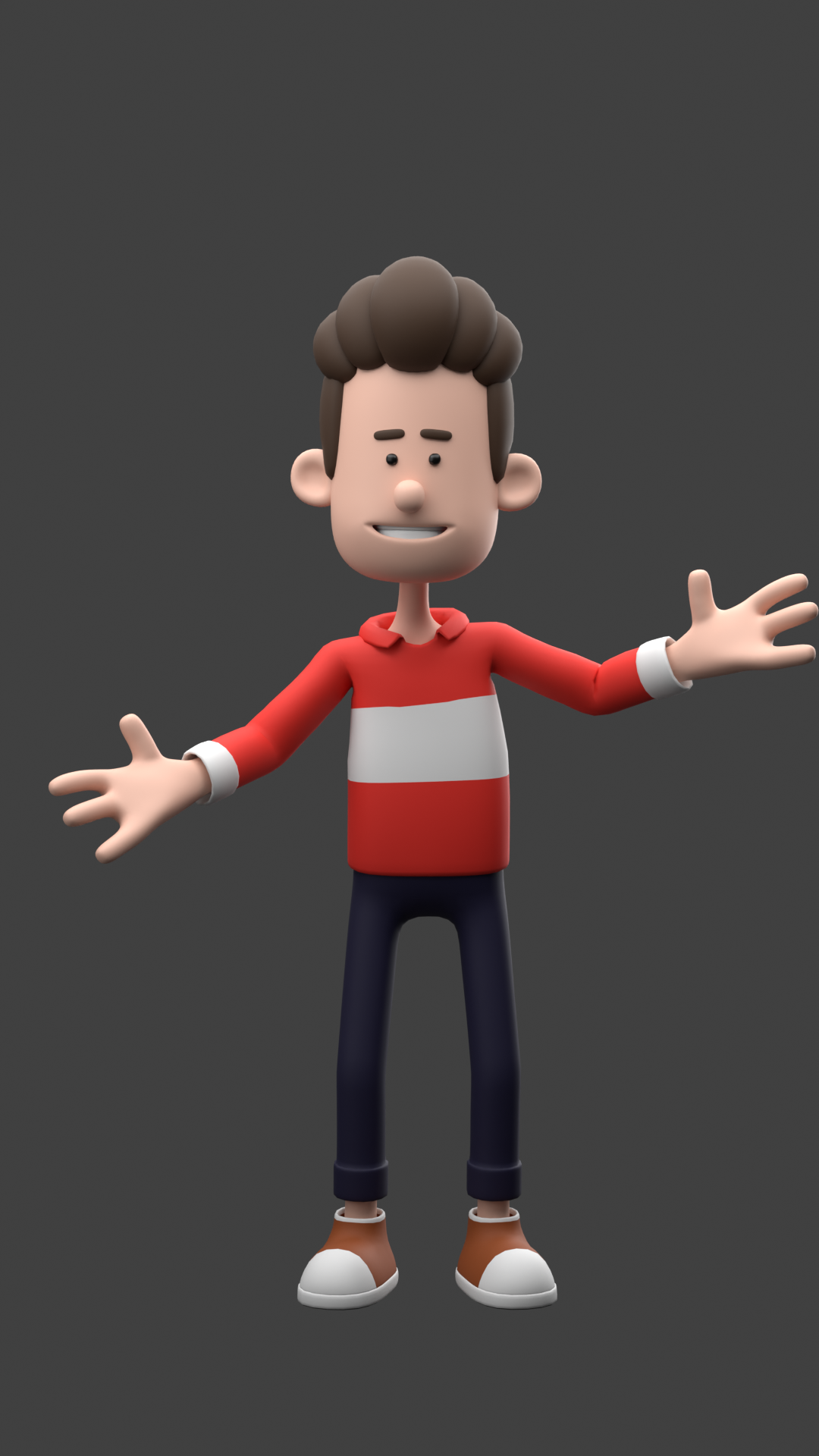 A Man Character Animation - image 1 - student project