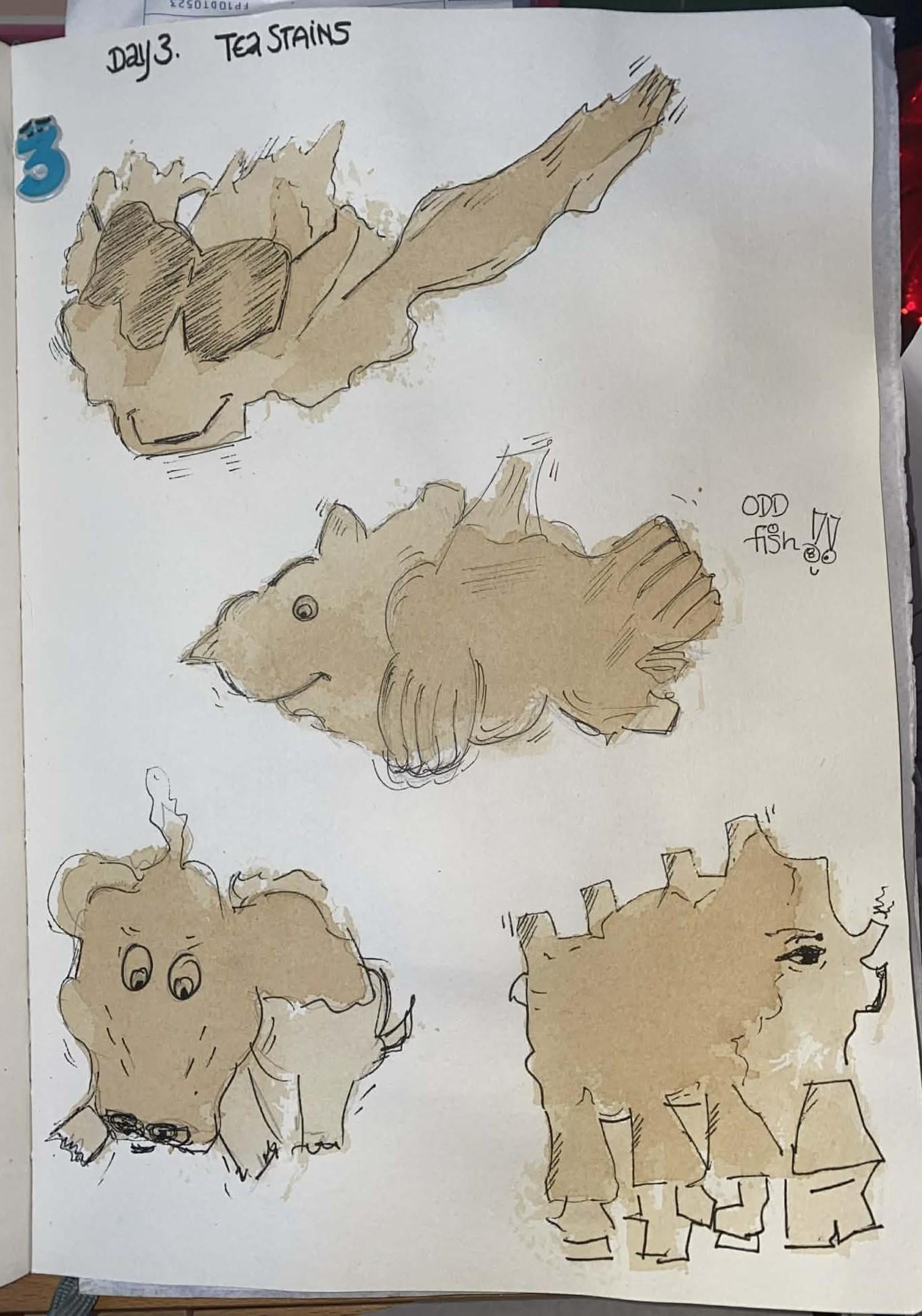 5 day sketching (actually only four!) - image 3 - student project