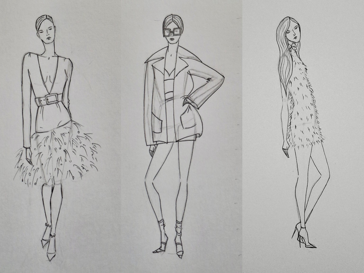 Fashion Illustration - image 6 - student project