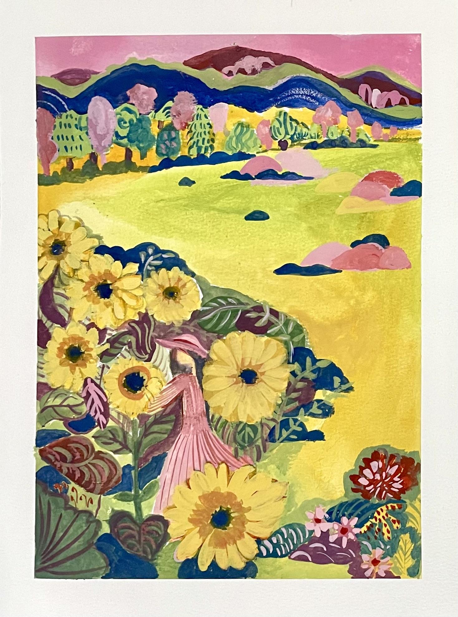 Gouache Landscapes: 7 Days of Sketchbook Practice to Develop Your Style - image 13 - student project