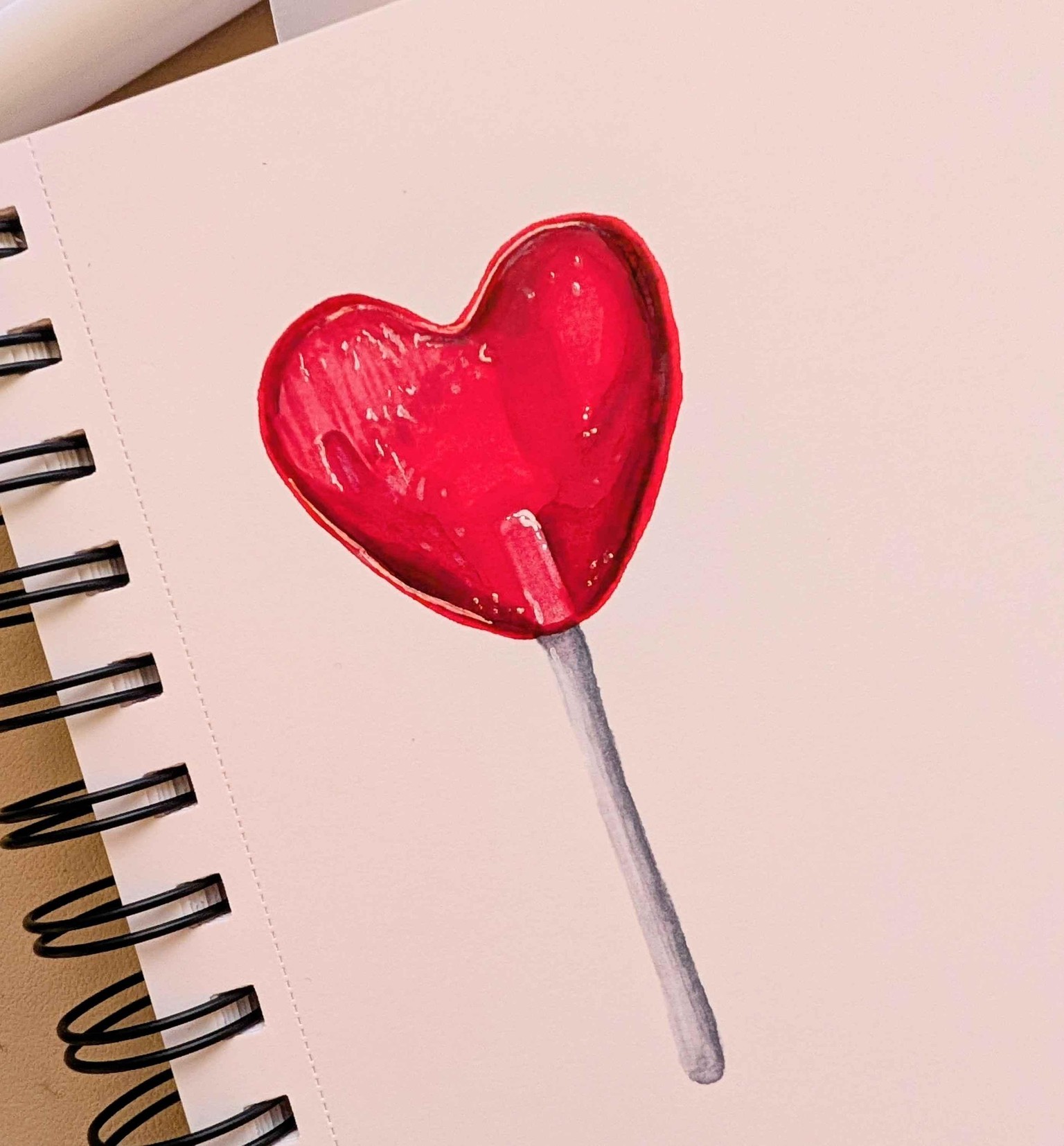 Heart Lollipop - image 2 - student project