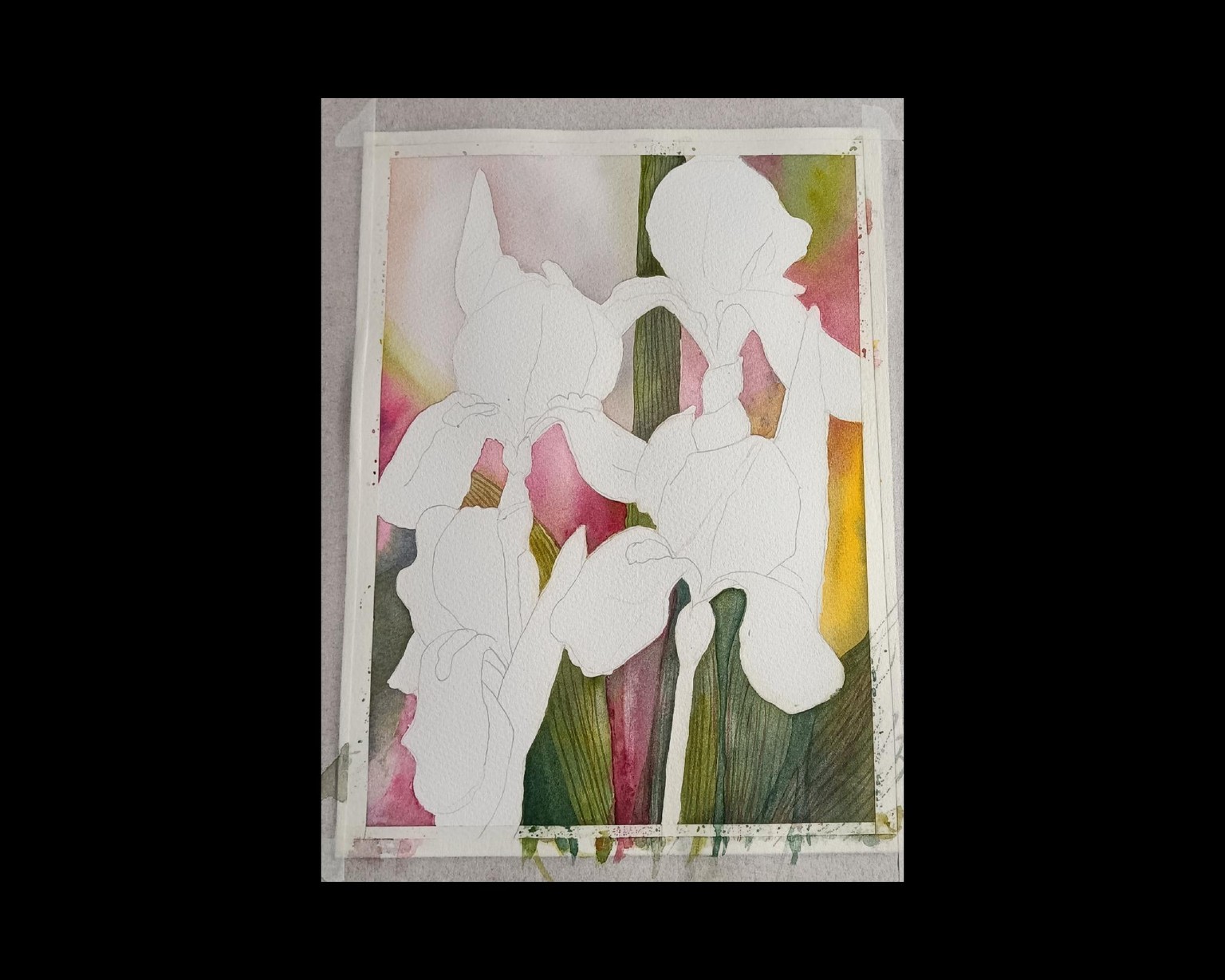 Aquarell - flowers - image 2 - student project
