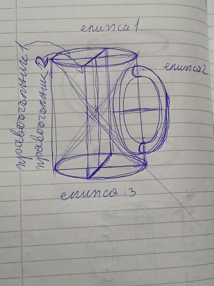 Slow Constructive Drawing with Simple Shapes - image 1 - student project