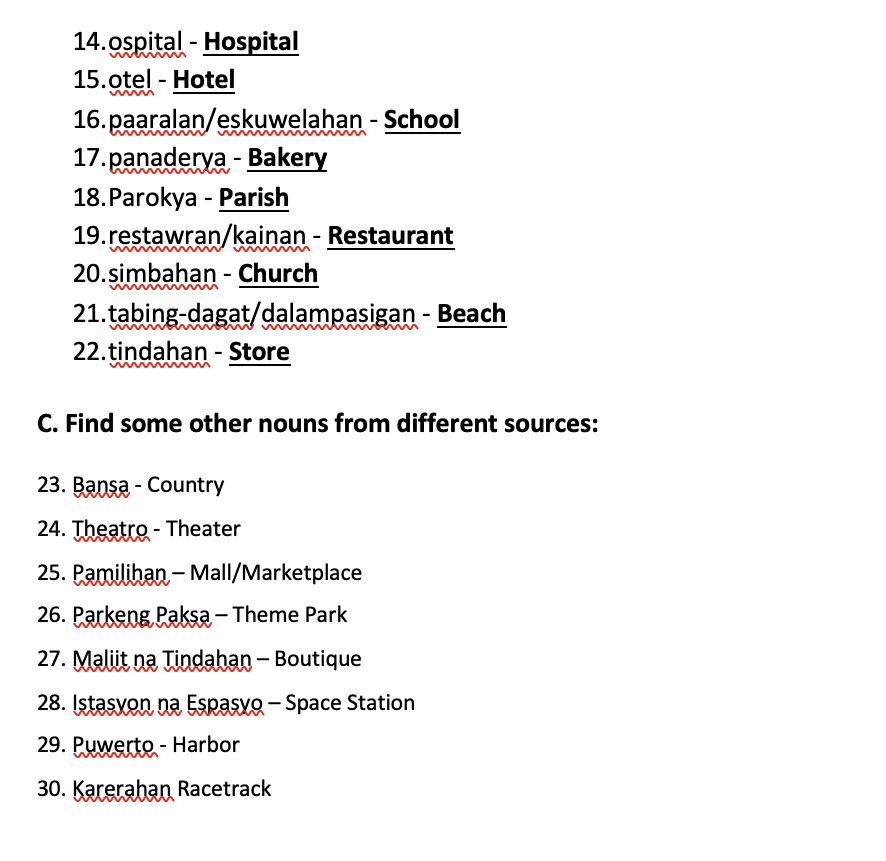 Filipino: Nouns, Adjectives, and Verbs - image 17 - student project