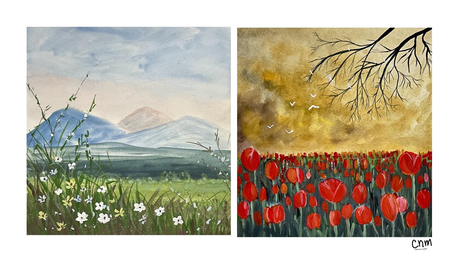 Gouache painting - image 1 - student project