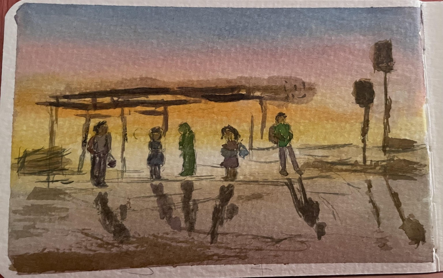 Bus stop - image 1 - student project