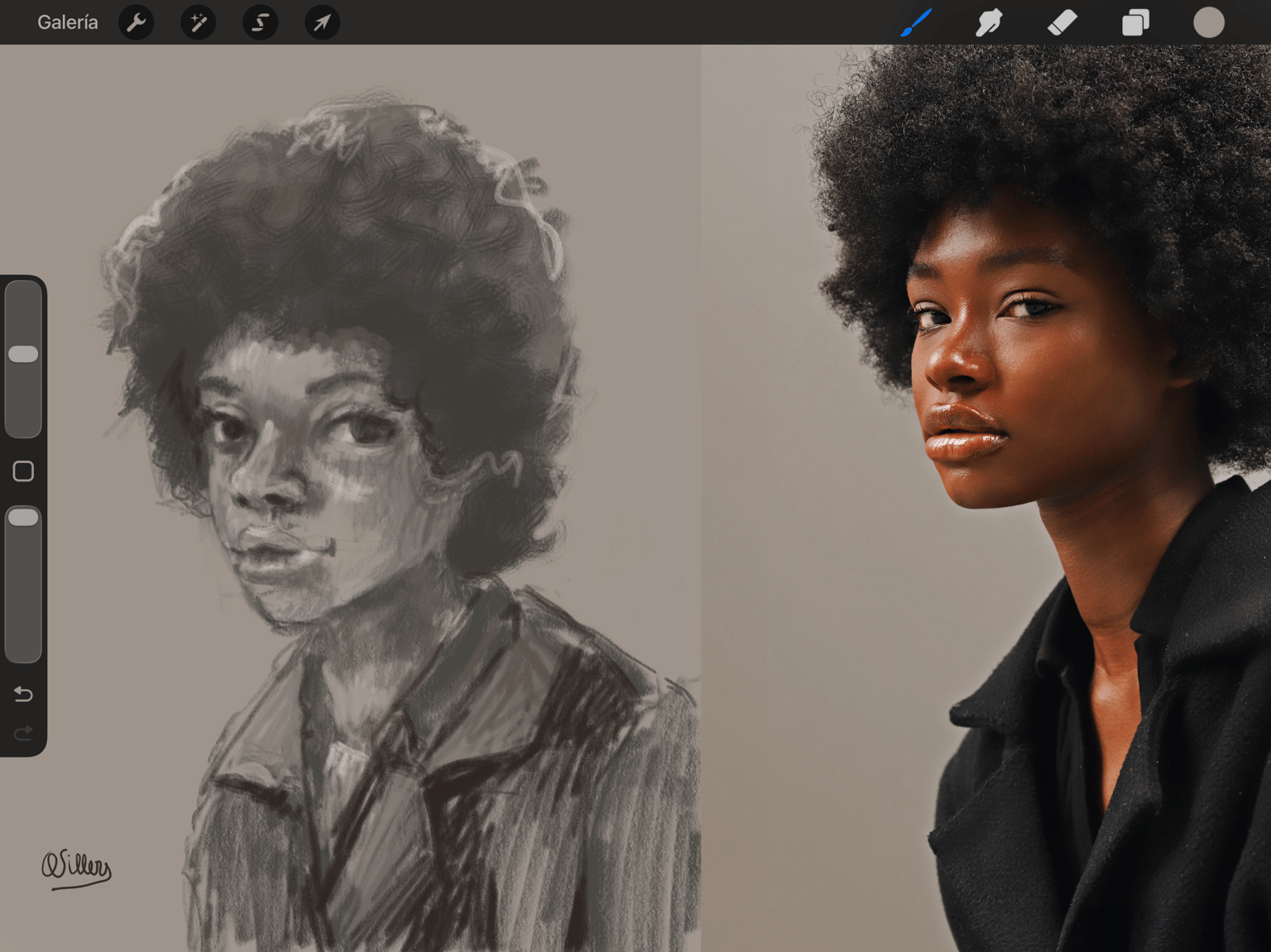 My two portraits - image 2 - student project