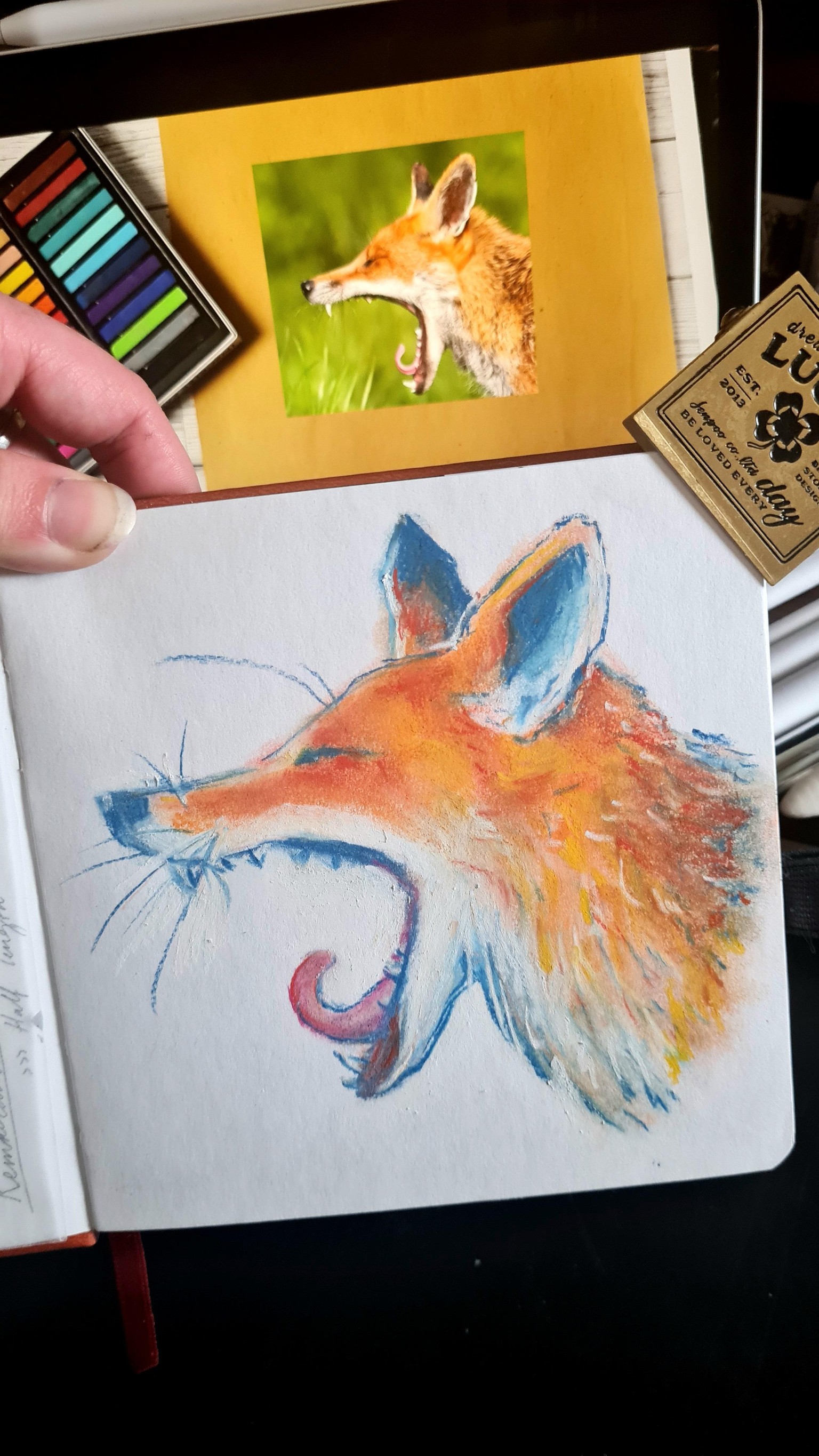 Attempt in sketchbook - image 1 - student project