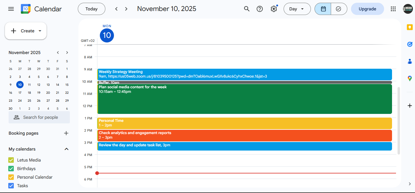 Client Calendar Management System - image 1 - student project