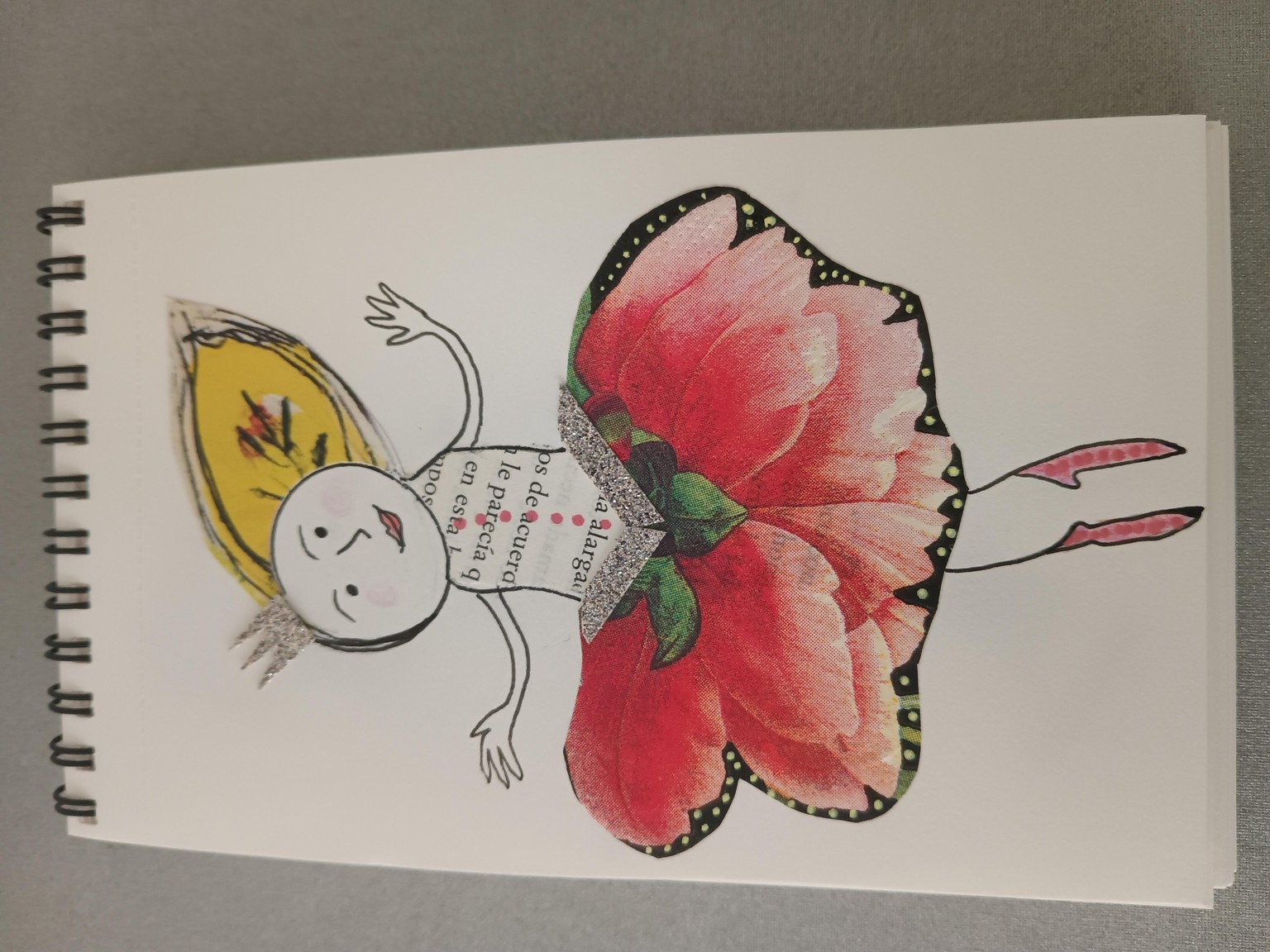 Cheerful Collage Characters - image 1 - student project