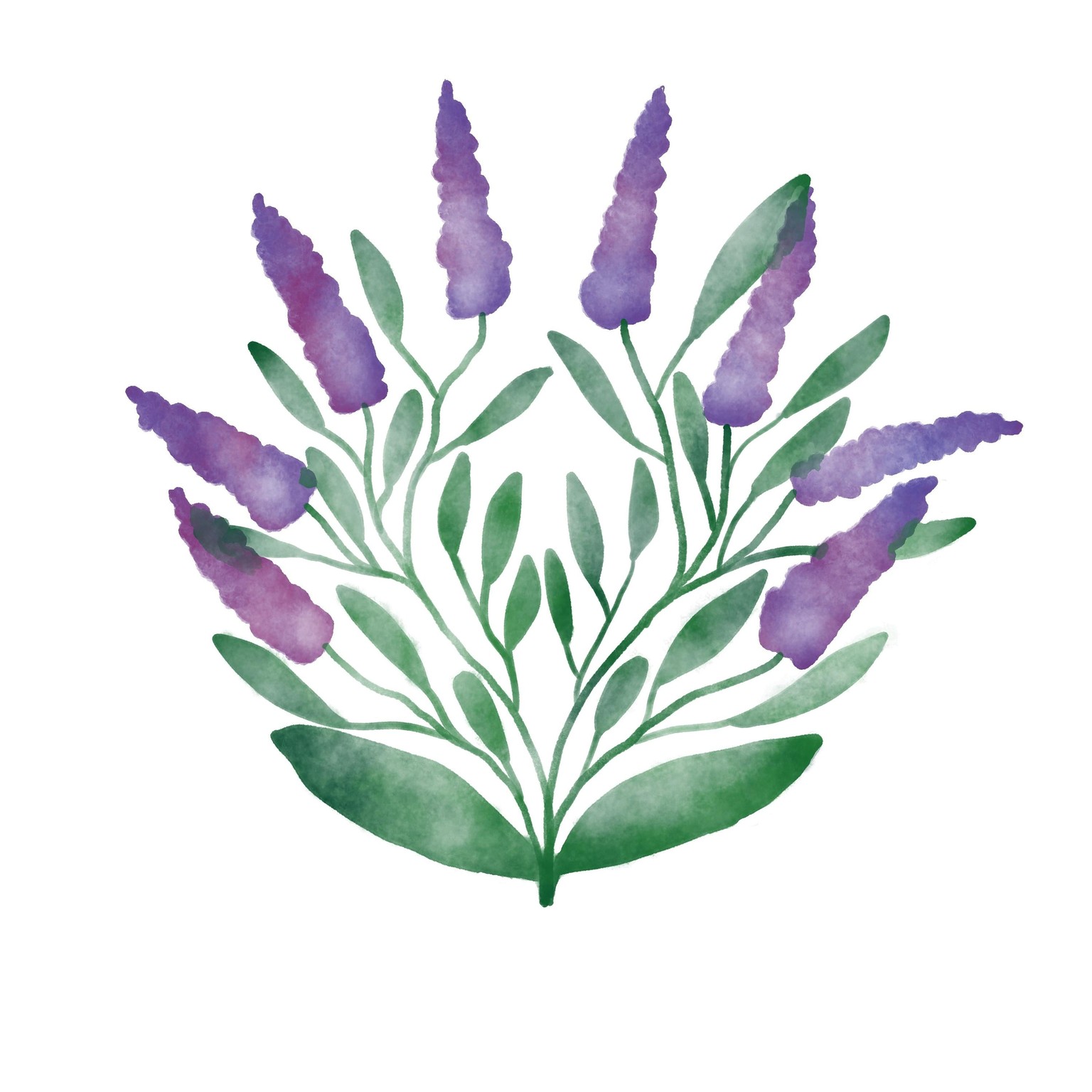 Watercolor florals - image 1 - student project