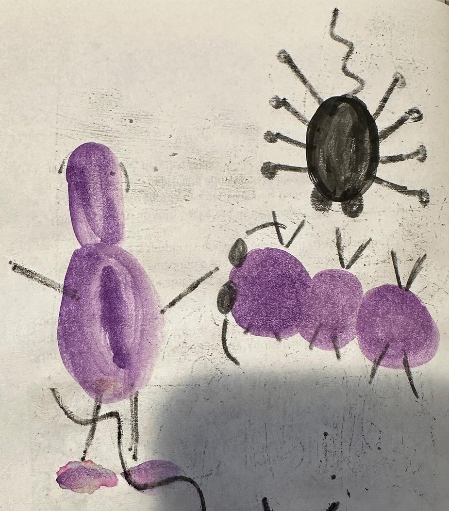 Klee-Style Mark Making - image 3 - student project