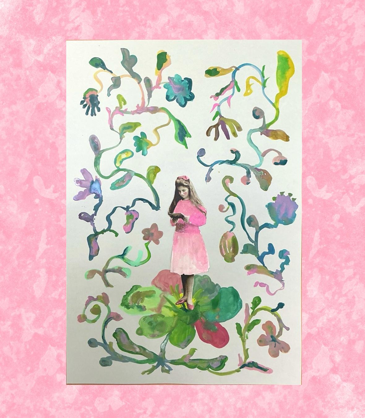 Loose floral painting - image 1 - student project
