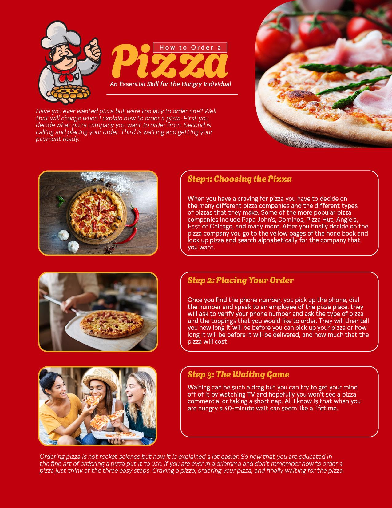 Pizza Order - image 2 - student project