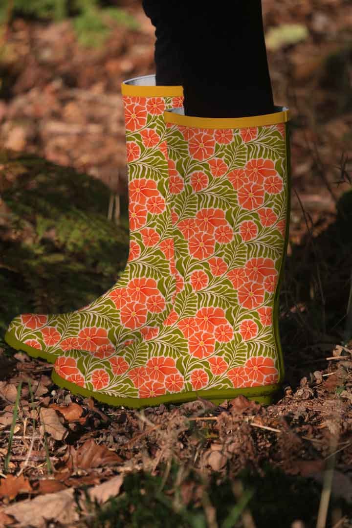 Orange florals - image 1 - student project