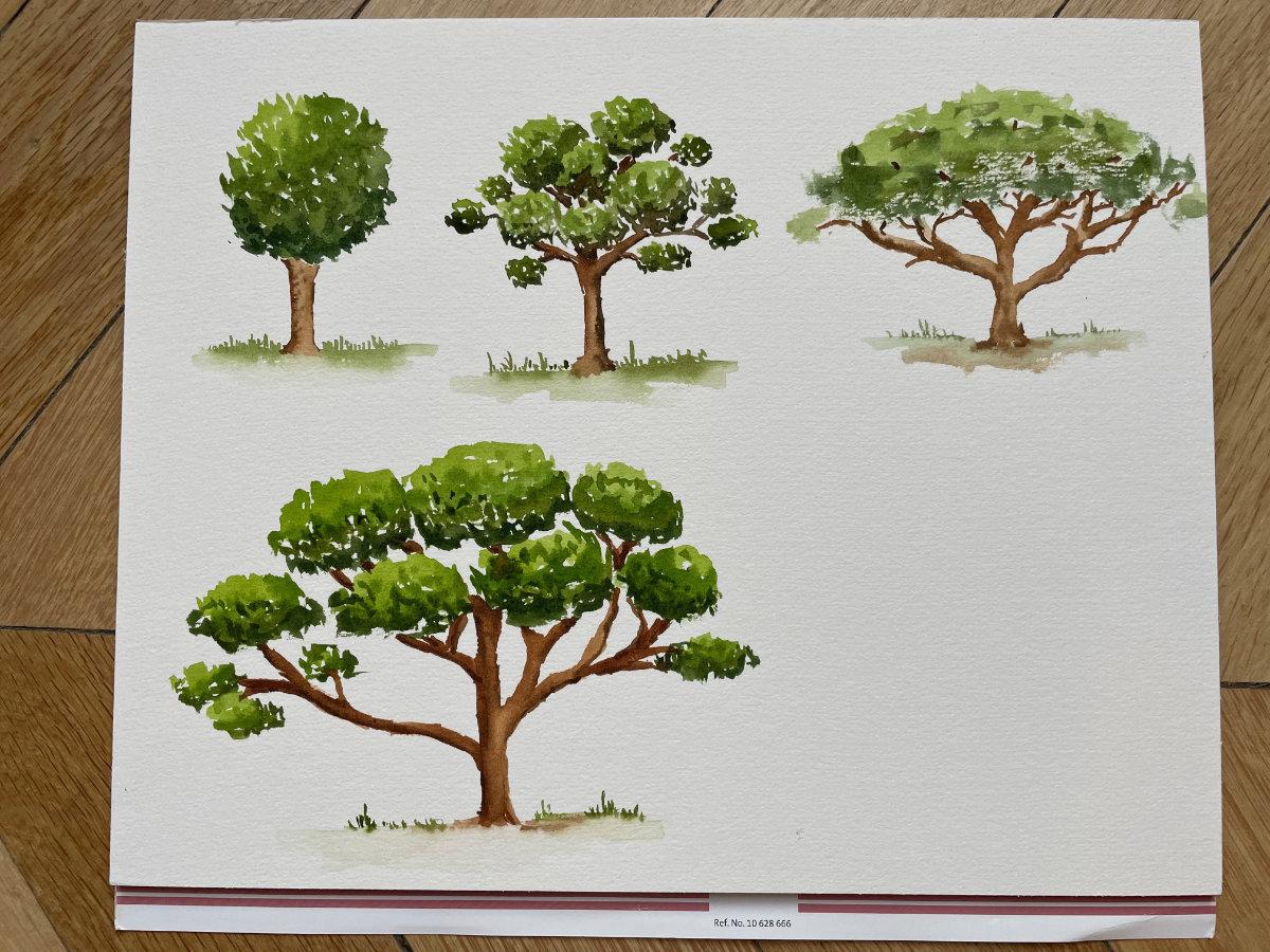 Painting trees with Sharone - image 2 - student project
