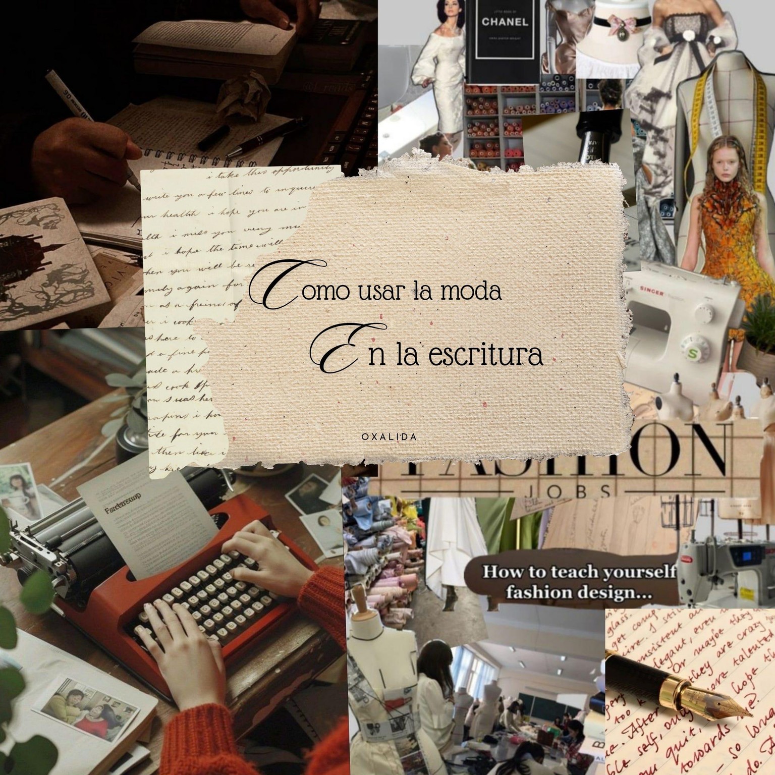 How to use fashion in writing - image 1 - student project