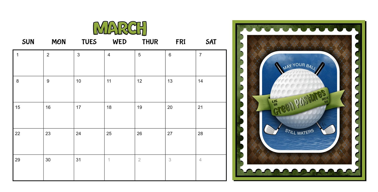 My Calendar Pages - image 3 - student project