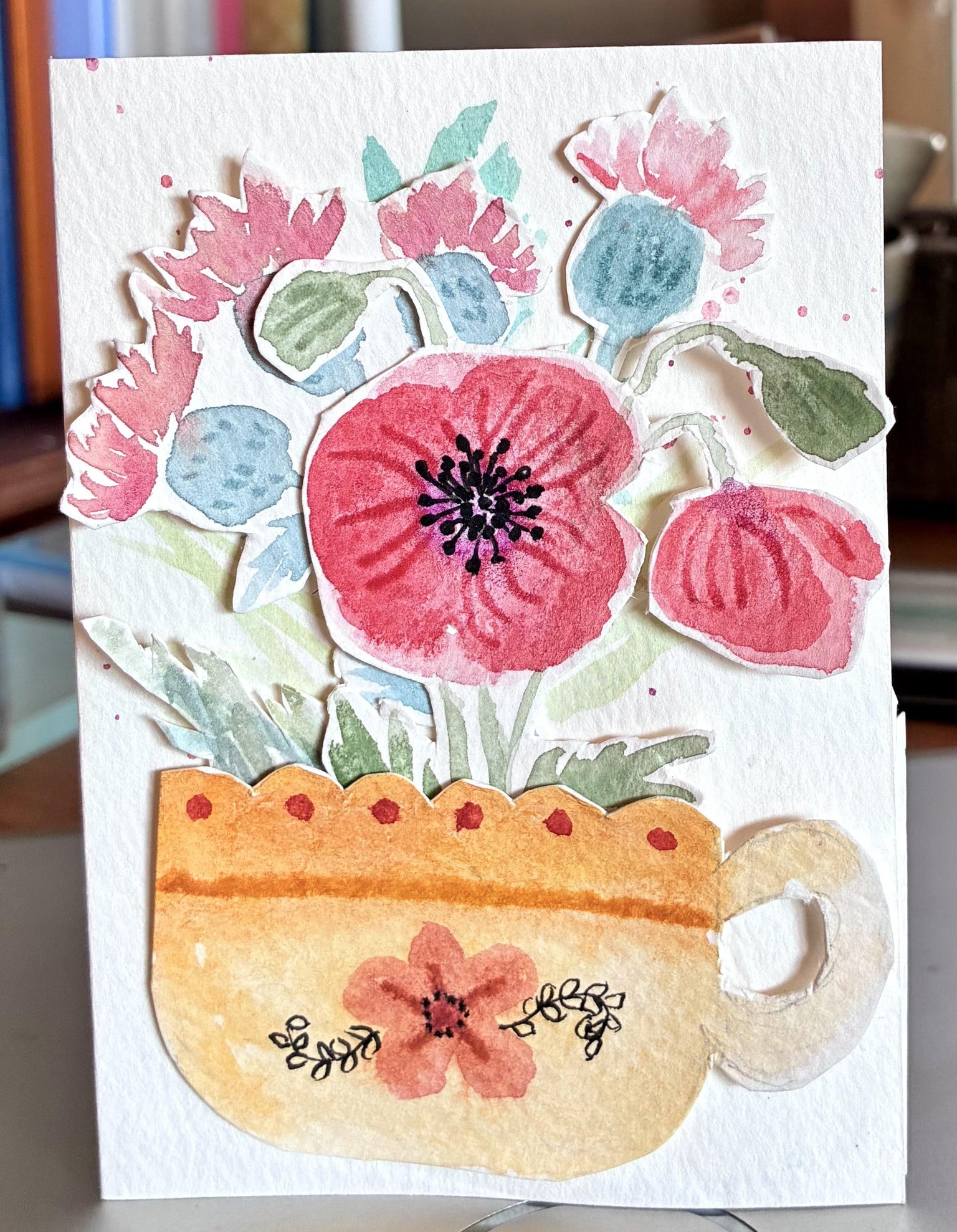 Wildflower pop-up cards - image 1 - student project