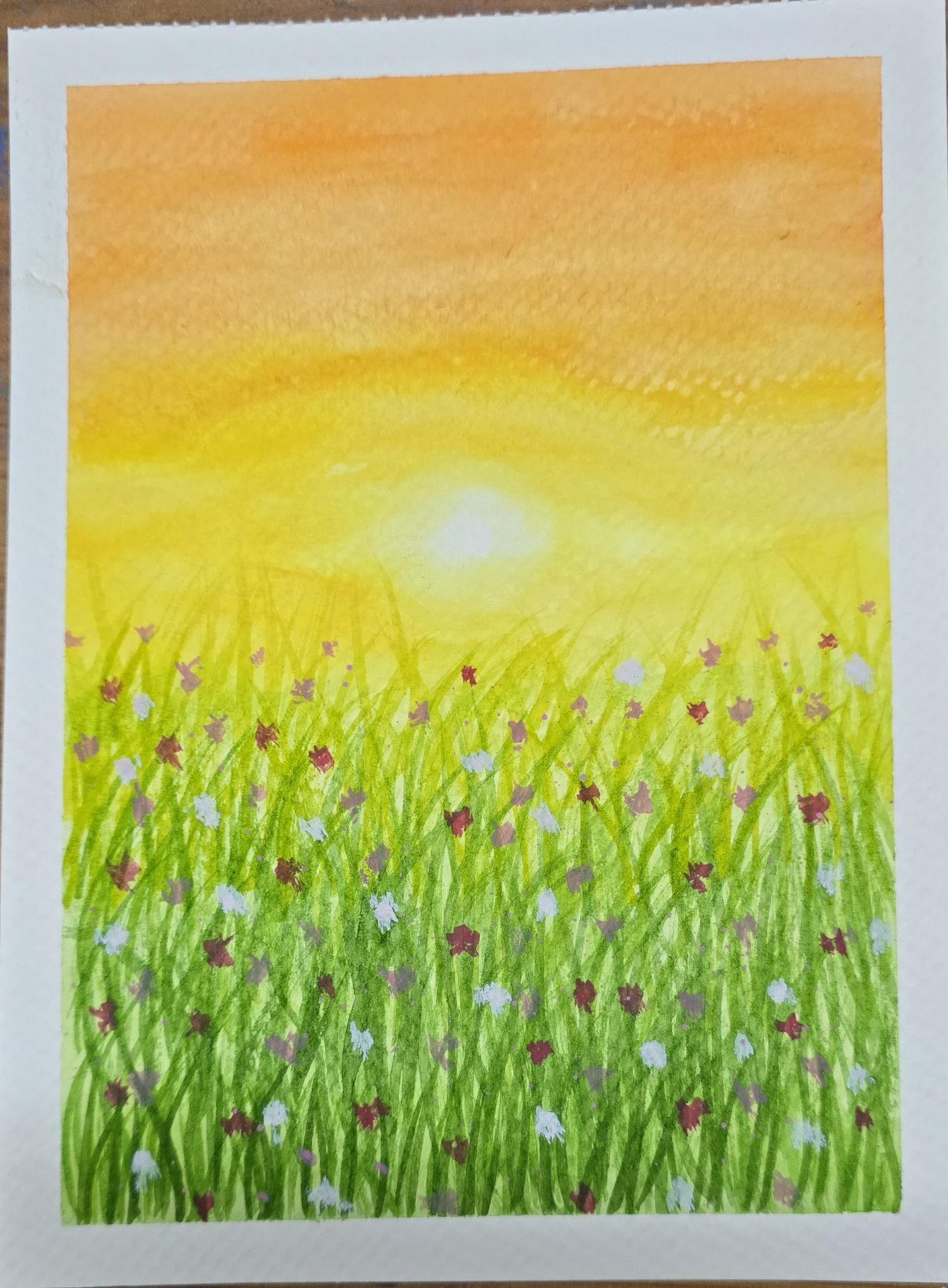 7days 7 watercolour skies - image 2 - student project