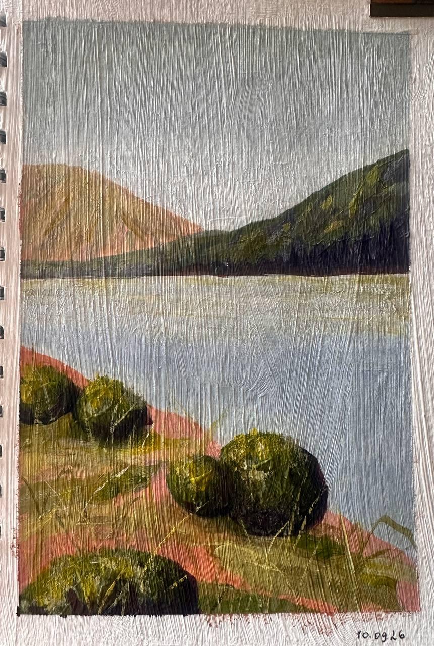My first acrylic practice - image 2 - student project
