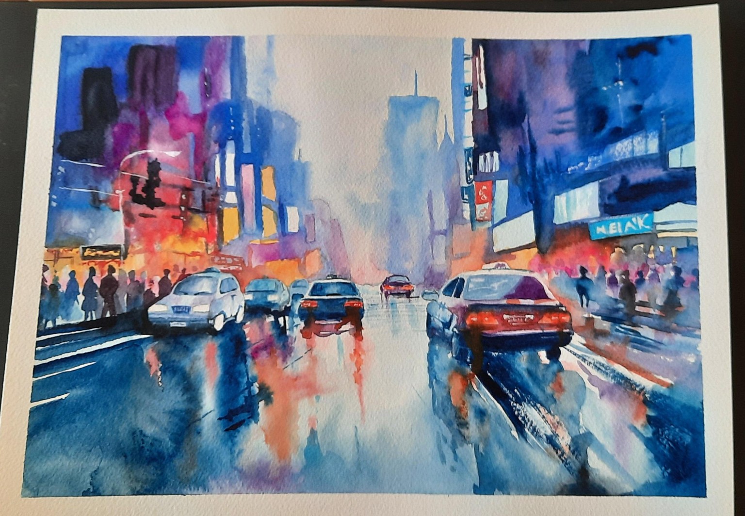 Rainy Street - image 1 - student project
