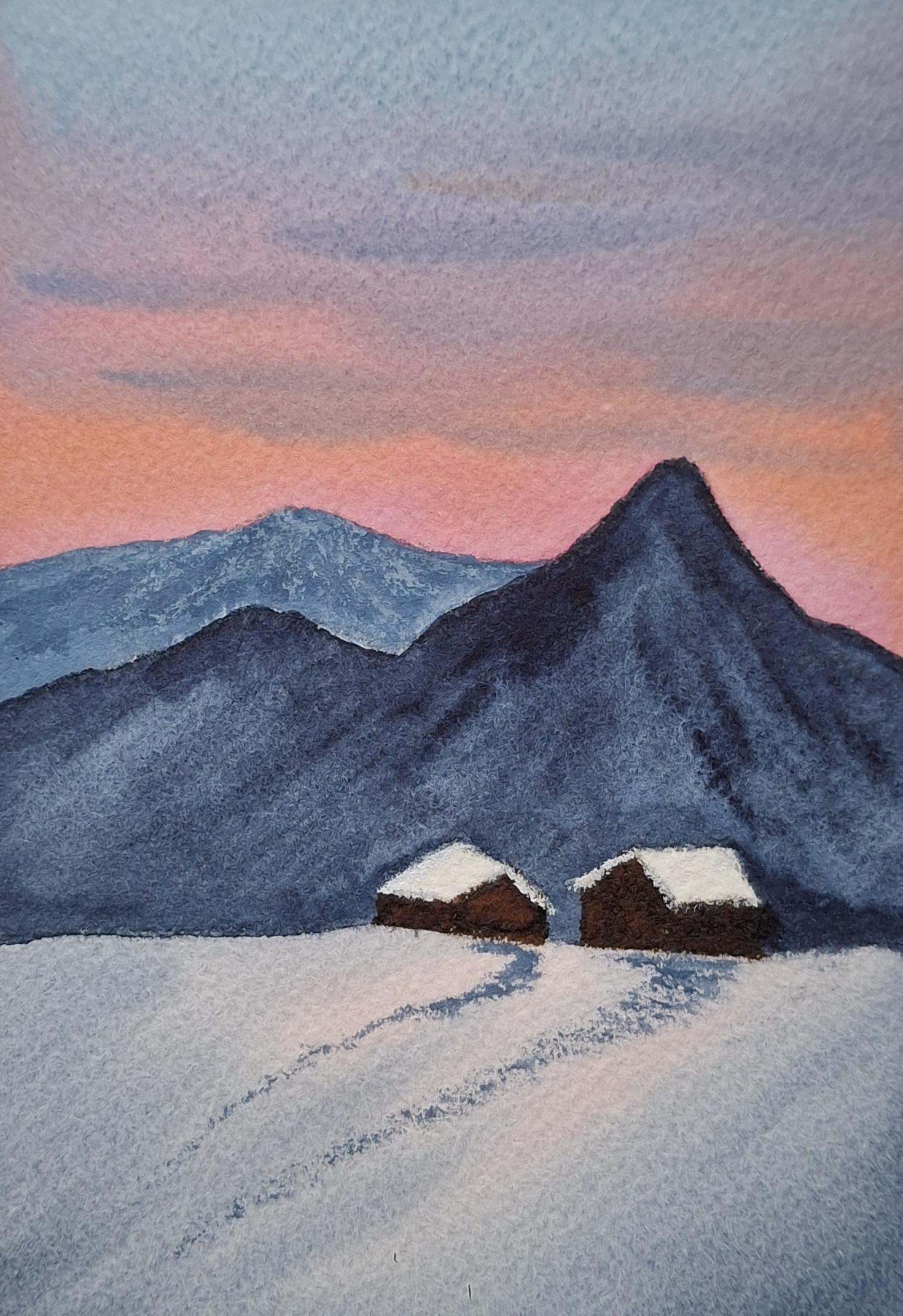 30 Winter Landscapes - image 13 - student project