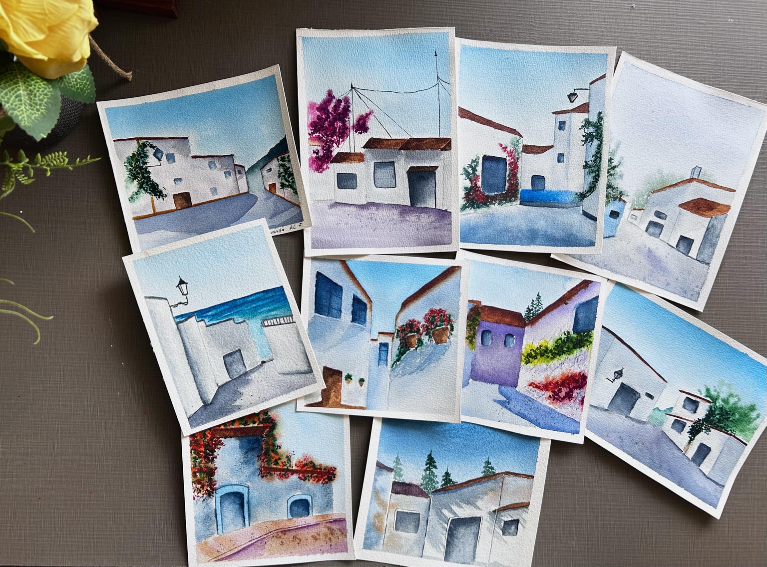 Expressive Cityscapes in Watercolor - image 1 - student project