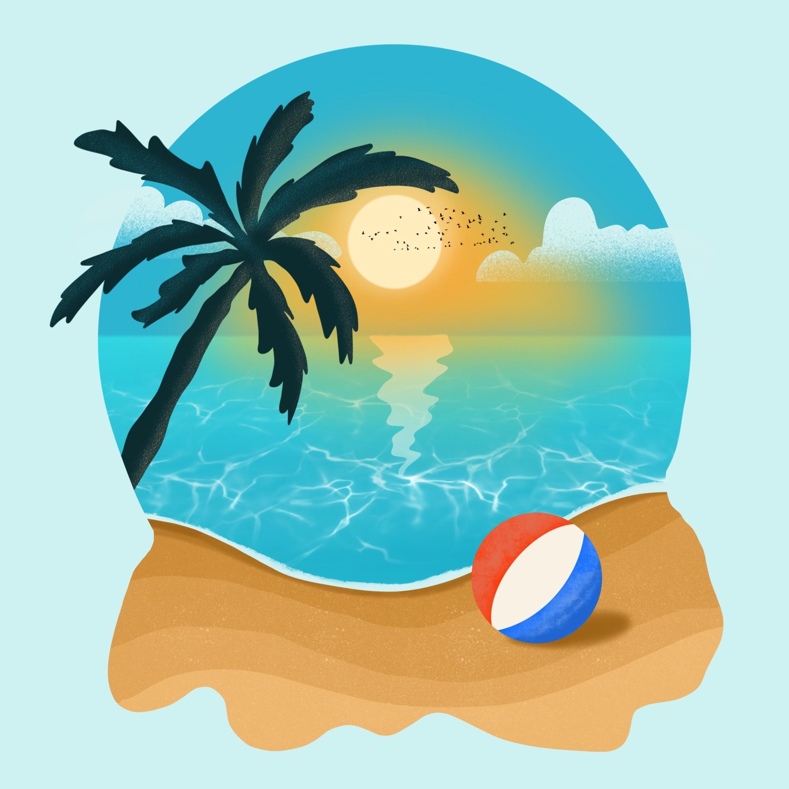 Day at the the beach - image 1 - student project