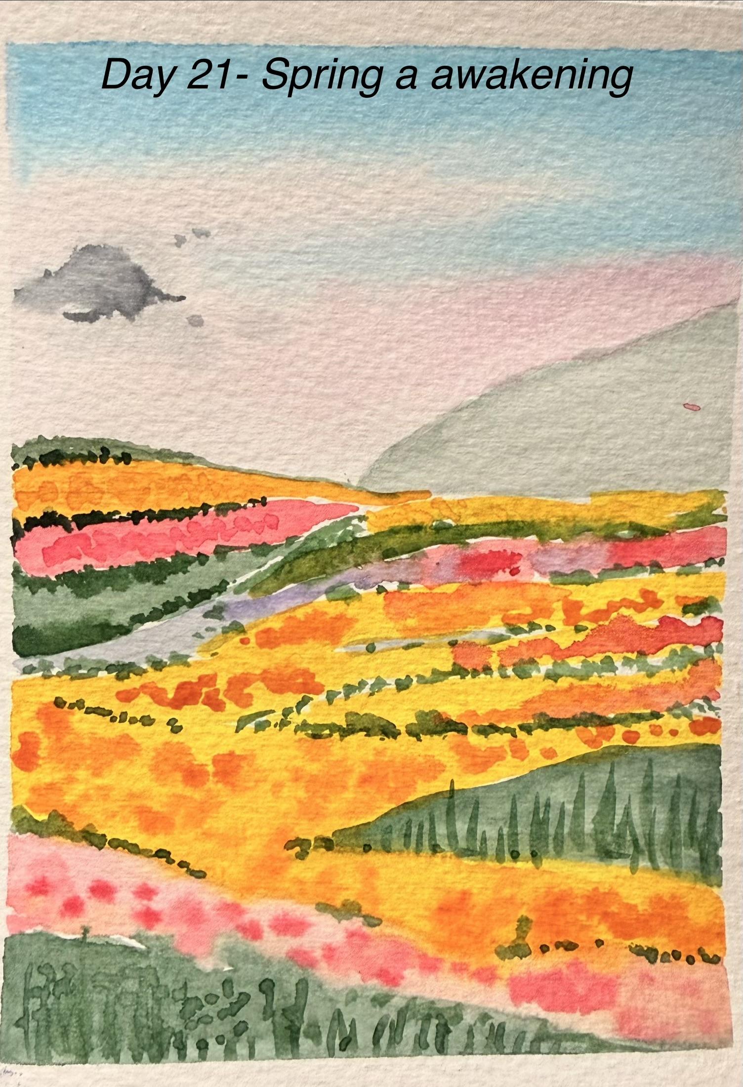 Nature in watercolour - image 23 - student project
