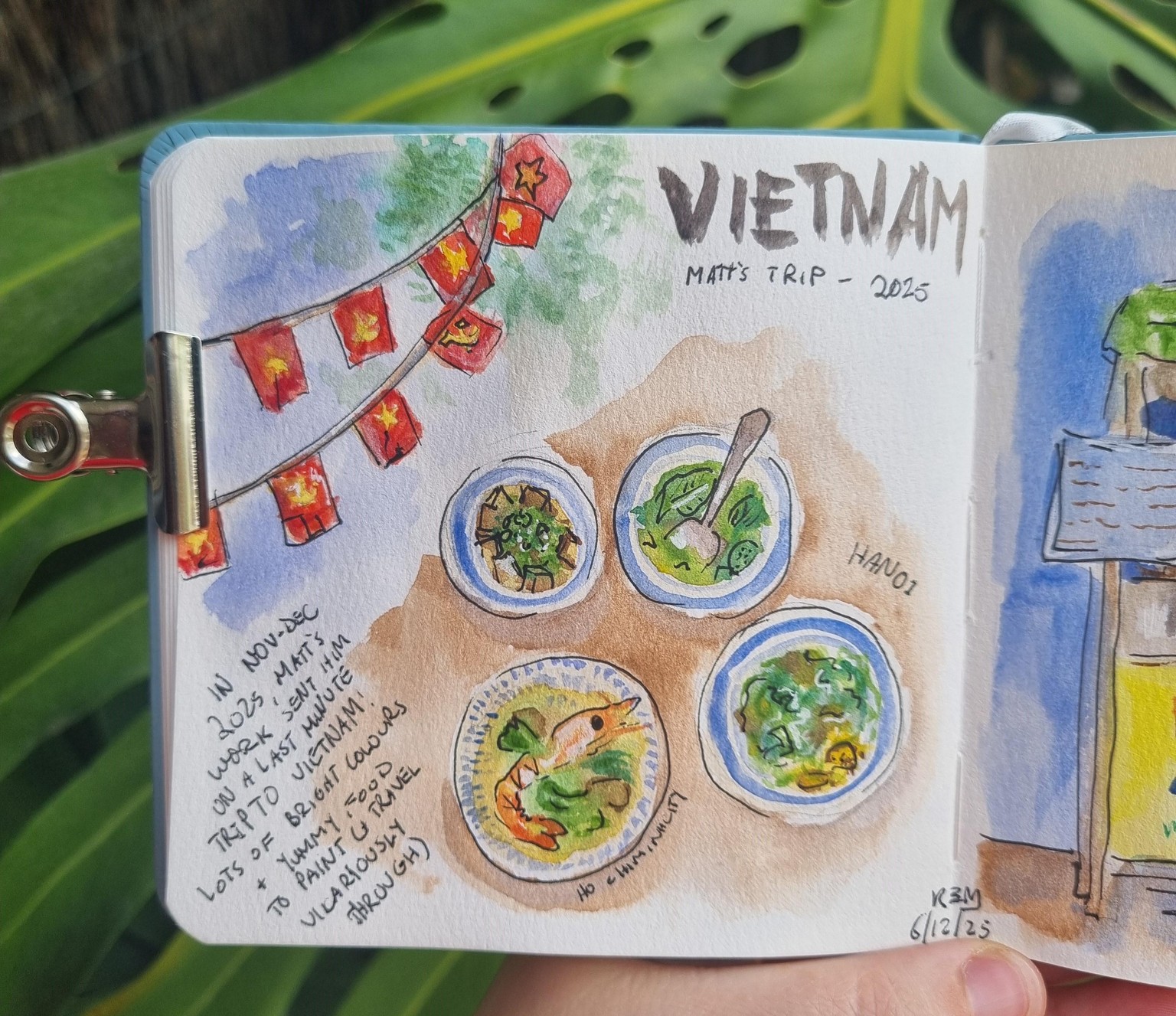 Vietnam Travel Sketch - image 2 - student project