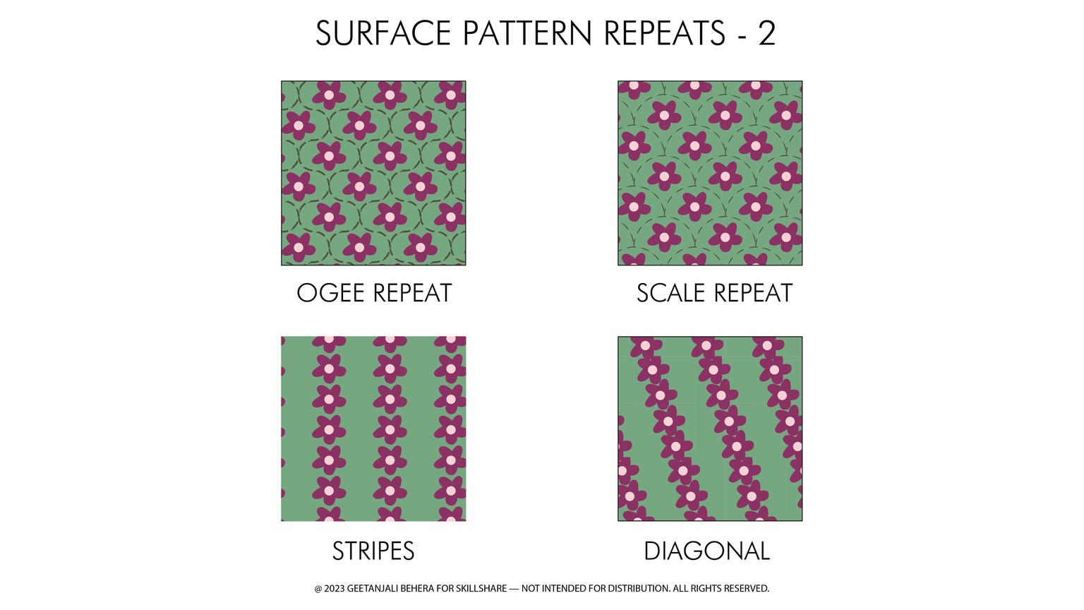 Surface Pattern Layouts and Repeats - image 3 - student project