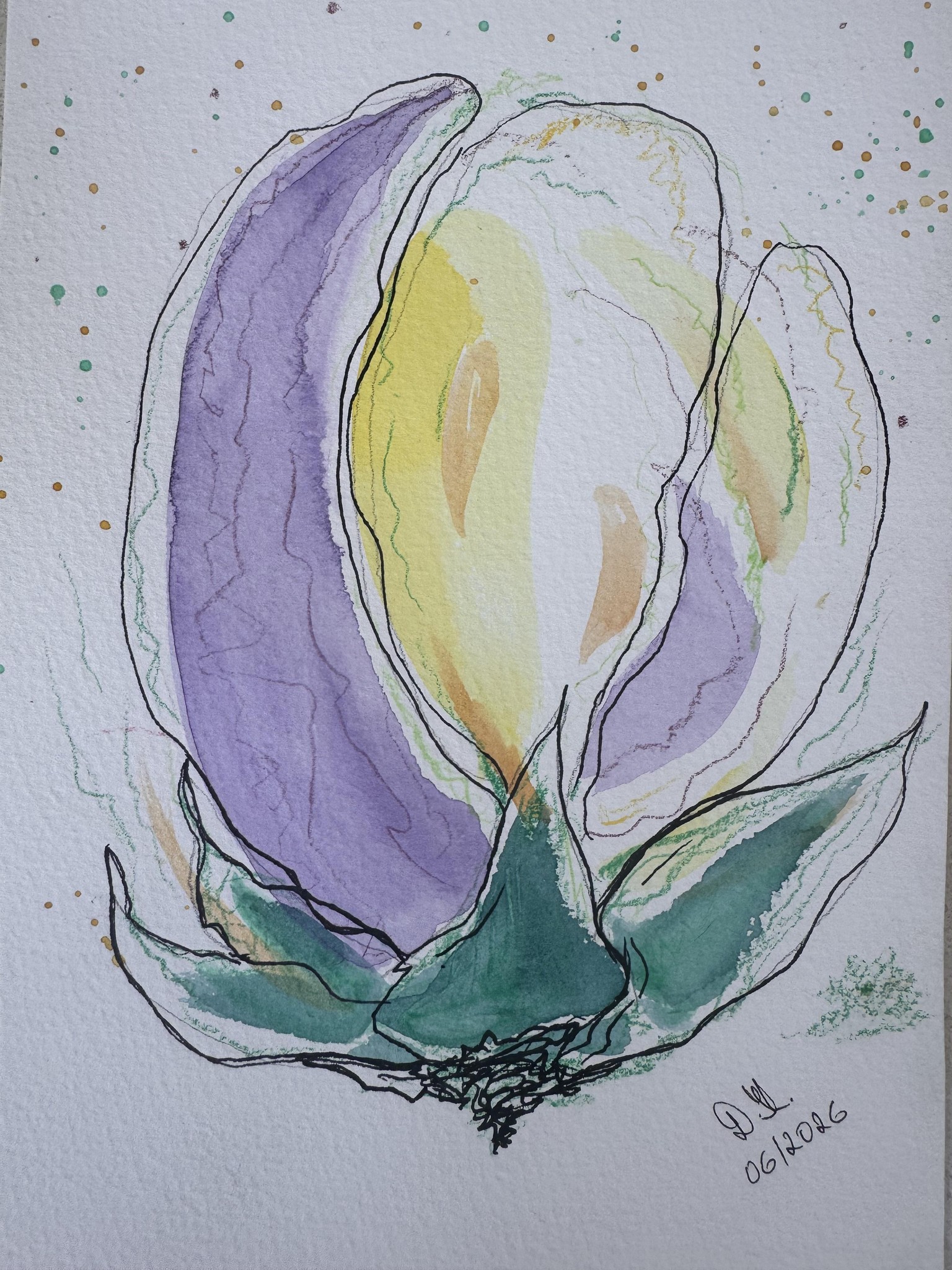 Floral Abstracts - image 1 - student project